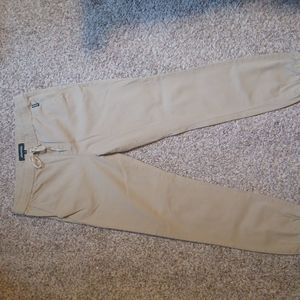 Young mens Size Small Aeropostale tan pants
